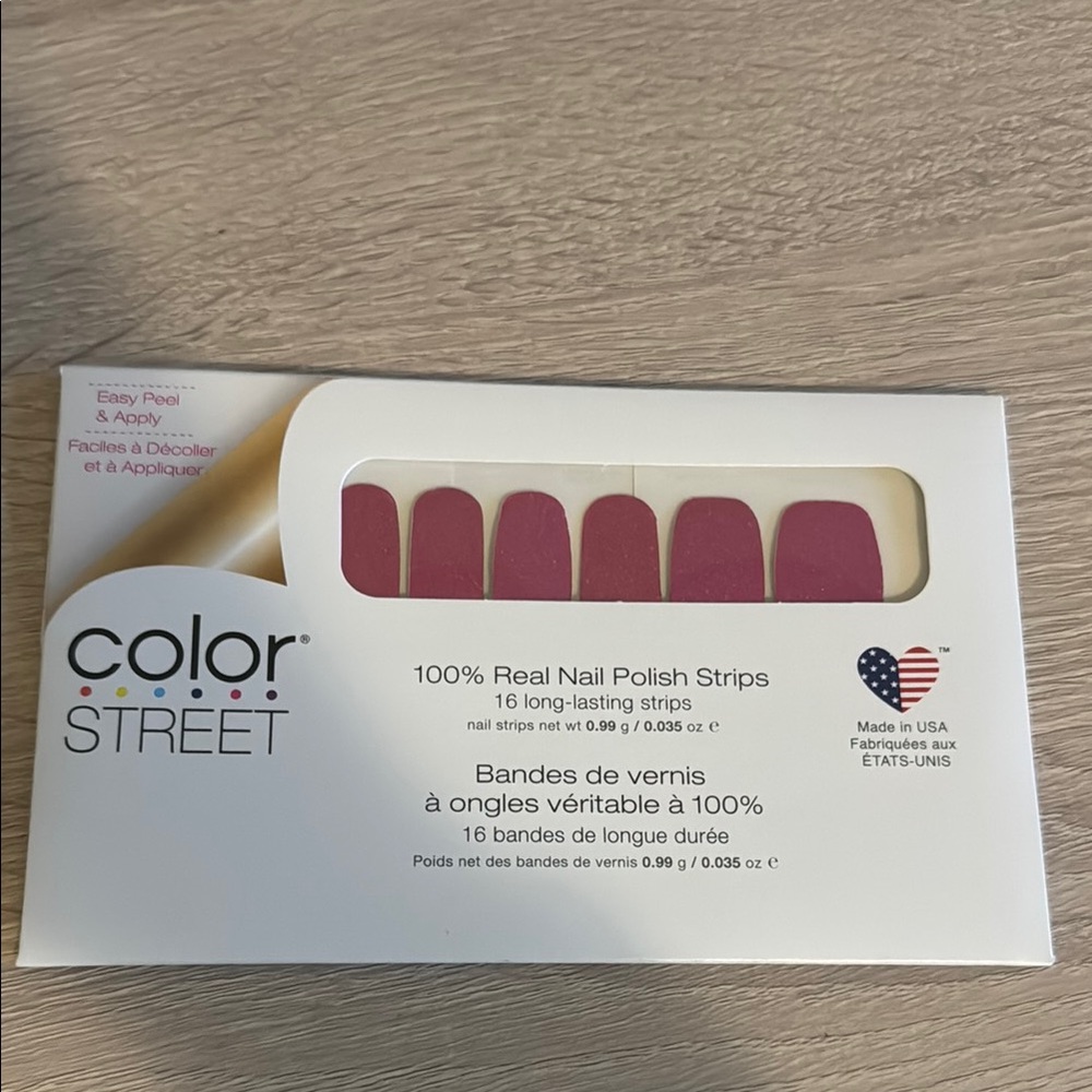 Color Street Nail Polish Strips in Pink. Show Time